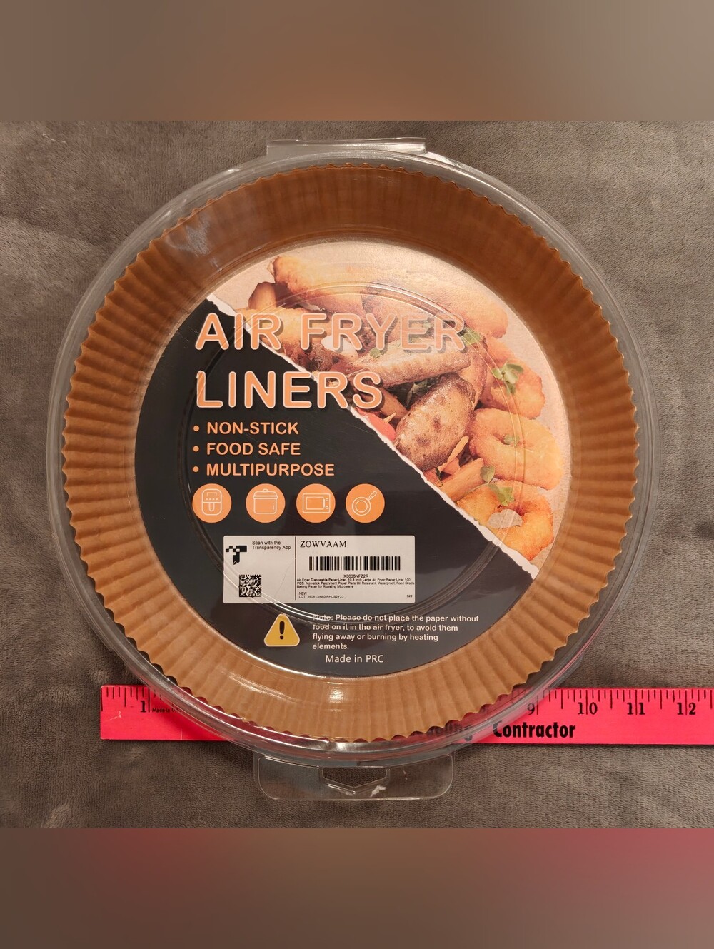 Air Fryer Liners, 100 Count - Non-Stick Multipurpose